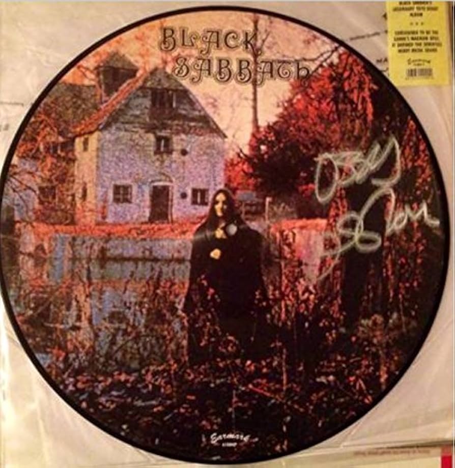 オージー・オズボーン(Black Sabbath)の直筆サイン入りカラー写真 オージー・オズボーン(Black Sabbath)の直筆サイン入りカラー
