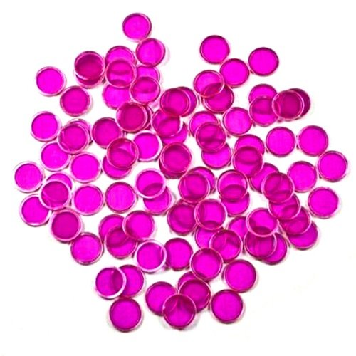 OTC Purple Magnetic Bingo Marker Chips 100 Pieces