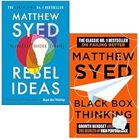 Rebel Ideas The Power of Diverse Thinking and Black Box Thinking 2 Books Collection Set By Matthew Syed