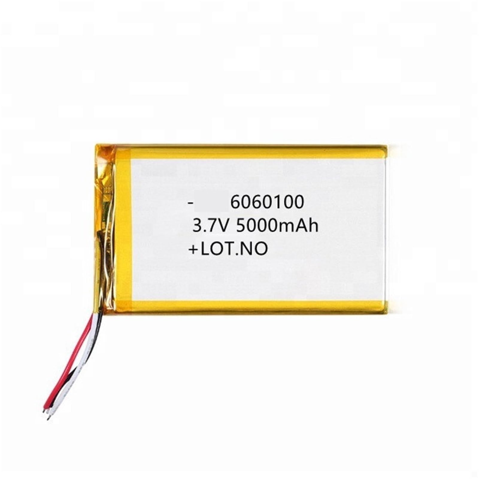 Batterie 3,7 V 6060100 5000 mAh (1 pièce)