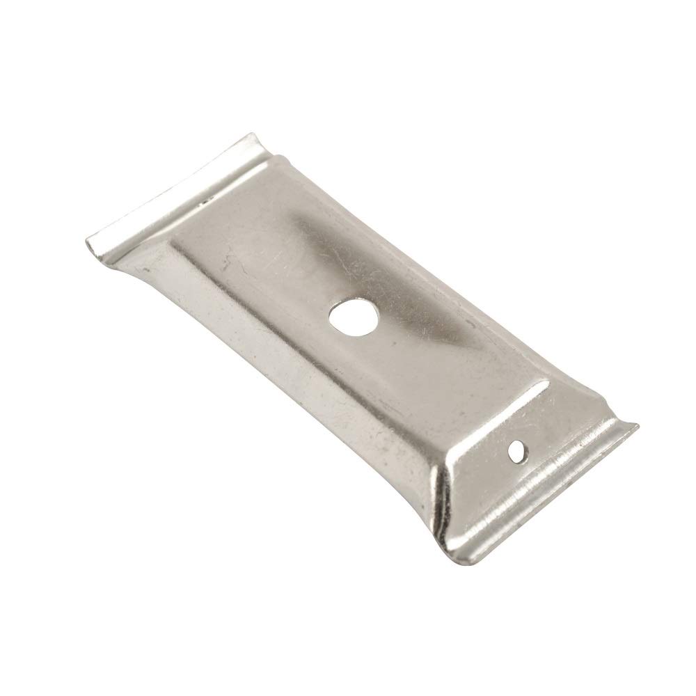 Supports pour pied de table renforcés en acier zingué 120x50mm x24