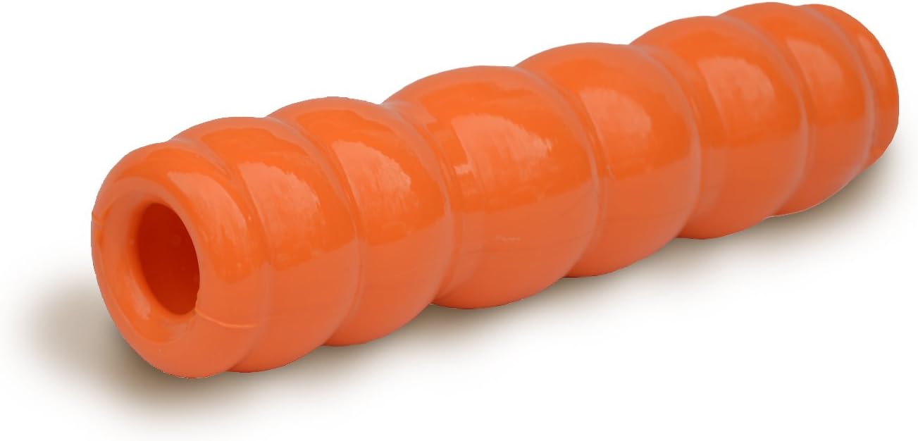 Zigoo Pets - Veggout Dog Tug Toy Orange - Large - 7"