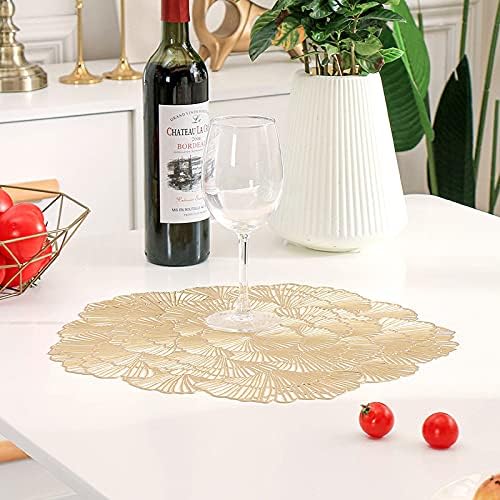 Hosoncovy 4 Pack Flower PVC Placemats - Image 5