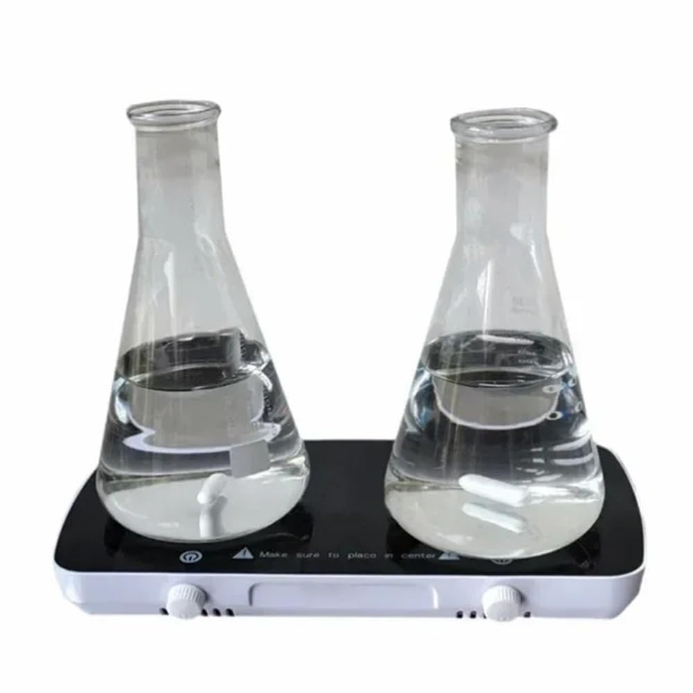 Strumenti da laboratorio e attrezzature Agitatore magnetico compatto ultrapiatto Agitatore a 2 posizioni Capacità massima 1L*2 Miscelatore da laboratorio Velocità regolabile 0-4000 giri/min MS-J2
