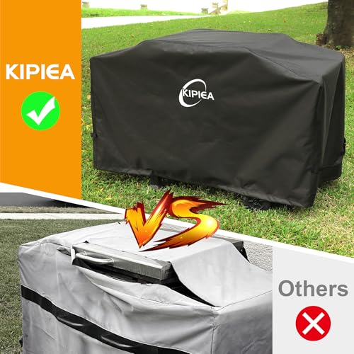 Image of Kipiea Griddle Cover for Blackstone 36 inch Griddle, Heavy Duty Tear & Fade Resistant and Waterproof Flat Top Grill Cover for Blackstone 1528 with Buckles and Drawstrings