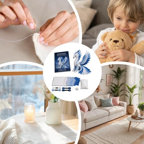 Kit de herramientas de fieltro para aprender a coser figuras 3D sin complicaciones 6