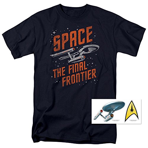 Popfunk Classic Star Trek Space The Final Frontier T Shirt2