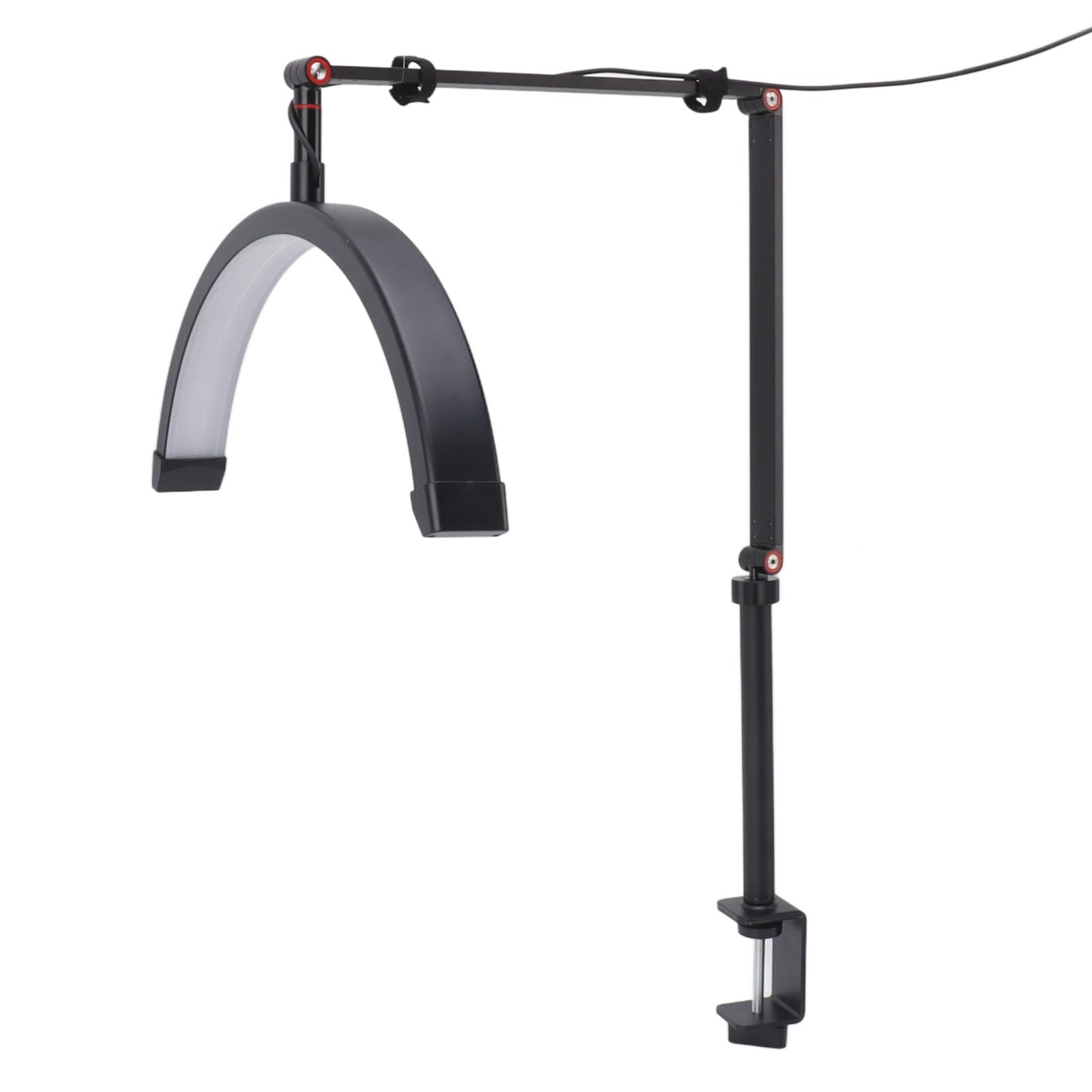 Garosa Luce a Mezzaluna a LED, 20w 10 Marcia Dimmeble Lash Desk Lampada con 360 Gradi TEMPERATURA DI 3 COLORE, STANCO ALLUMINO LEGA REGLI