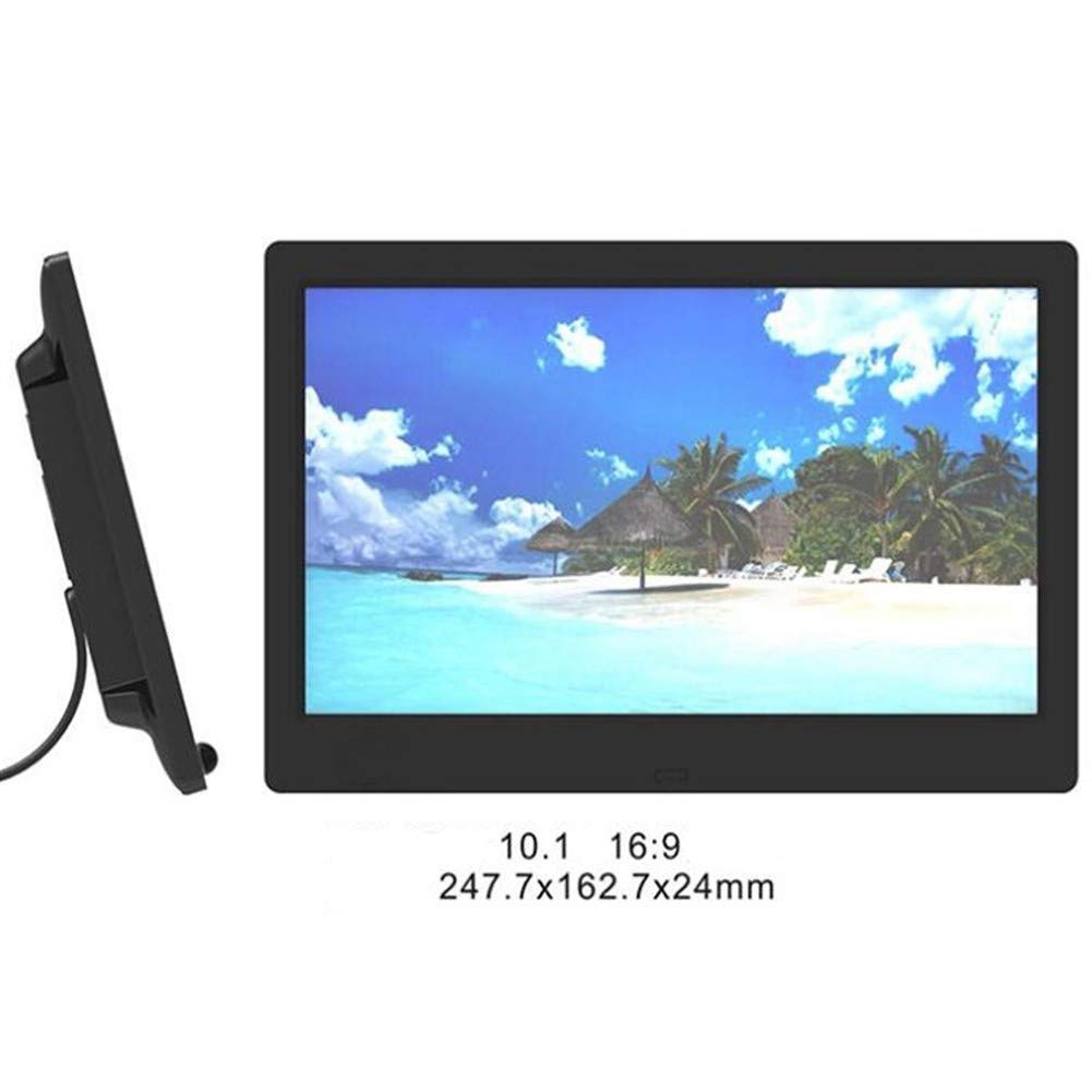 YIJIAN LCD 10-calowa ultracienka cyfrowa ramka na zdjęcia HD Elektroniczna ramka HD MP3 MP4 Film muzyczny album z pilotem zdalnego sterowania (kolor: biały)