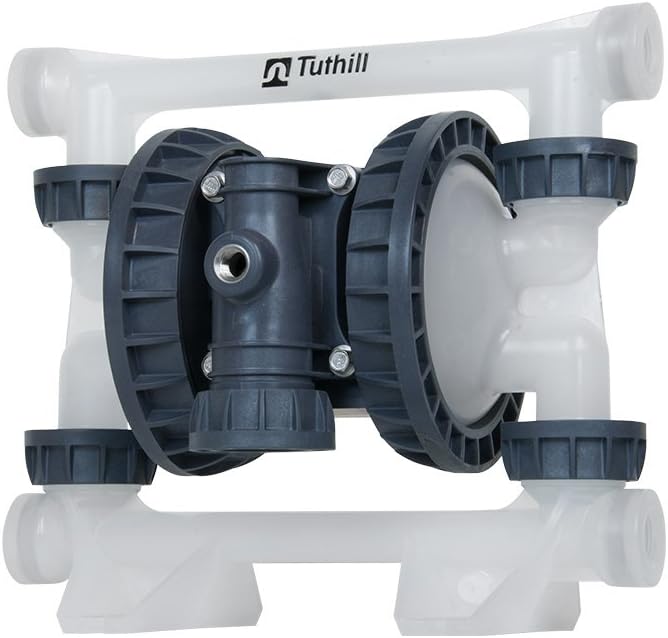 Fill-Rite SP100-05B-PP-TTP 1/2" Polypropylene Wetted Parts, Teflon Elastomers, BSPP Ports