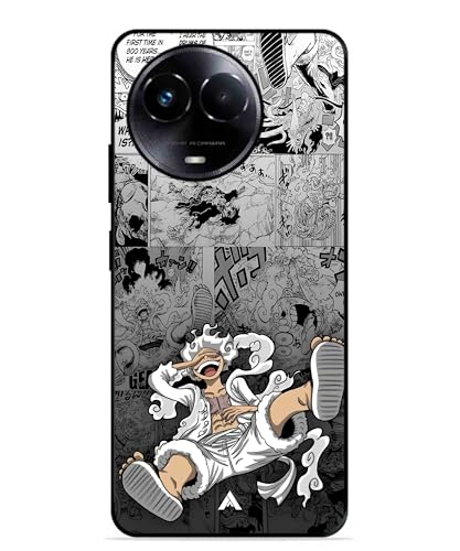 Image of Premium Anime 2 Case for Realme 11X (Glossy Finish) Soft-Touch Metal TPU Back Cover, Shockproof, Designer, Aesthetic Mobile Phone Case