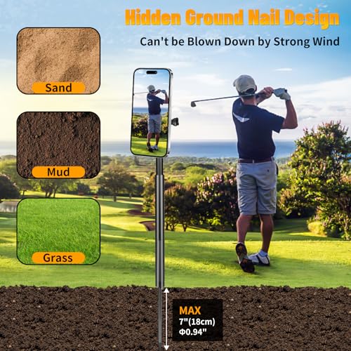 Magnetic Golf Tripod & Monopod