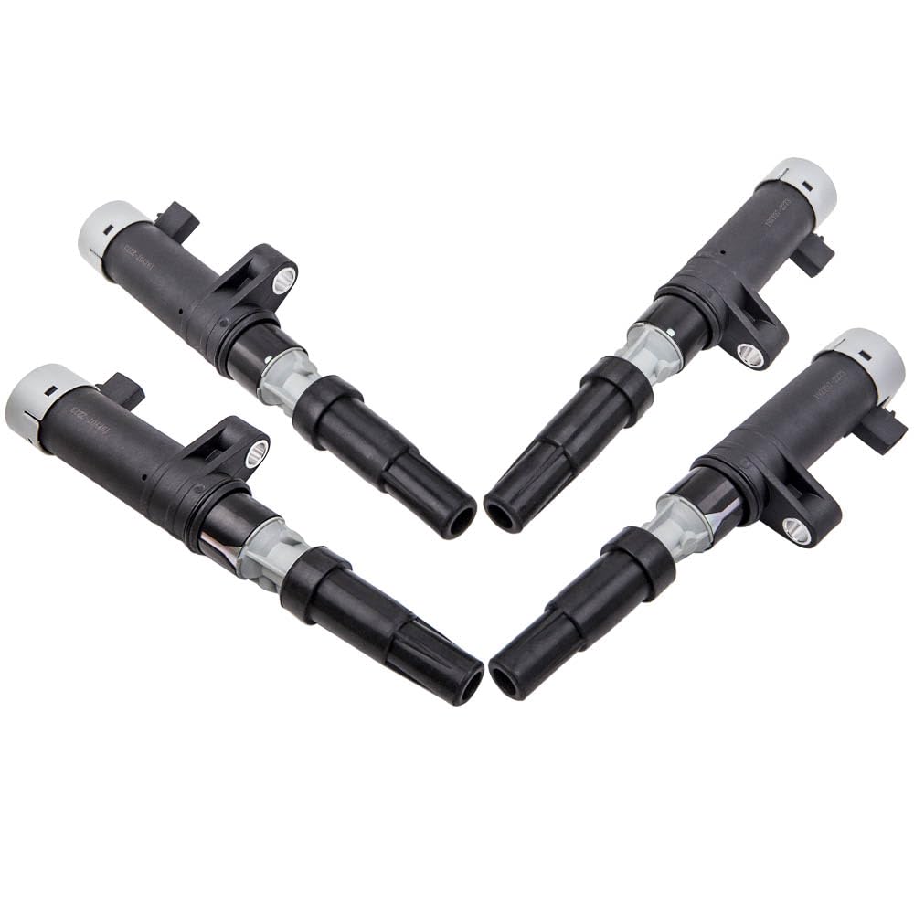 maXpeedingrods 4 bobine di accensione per Dacia Duster Logan Renault Clio Megane Scenic Laguna 1.6 2.0