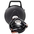 Grillbot Automatic Grill Cleaning Robot with Nylon Brushes, BBQ Grill Cleaner, Grill Brush, Grill Scraper, BBQ Accessories (Black Grillbot + Carry Case)