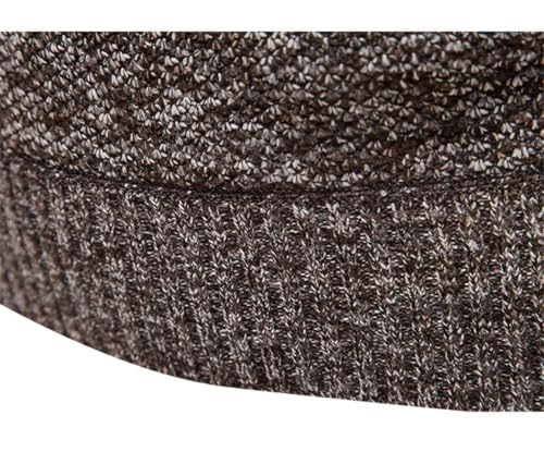 Men's Winter Fleece Turtleneck Sweater Thicker Warm Slim Fit Casual Jumper4