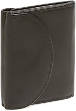 Small wallet JOCKEY CLUB , Genuine Leather, black