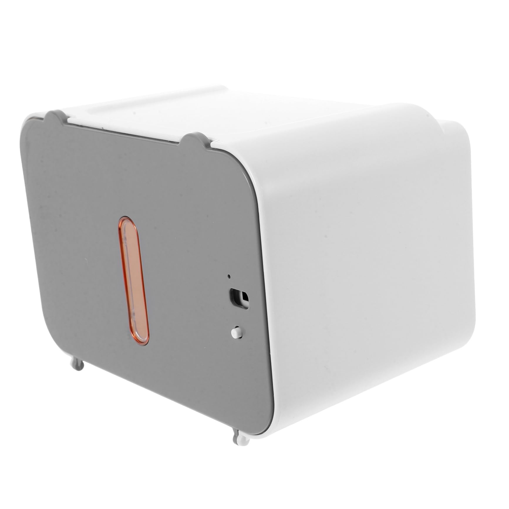 SEWACC Dispensador de Toallas Activado por Sensor sin Contacto para Baño y Cocina Montaje sin Taladro Gran Capacidad de Papel Papelera Eléctrica Automática Gris Ilimitado