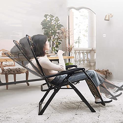Chaises longues d'extérieur pliantes et fauteuil de jardin robuste de camping - 4