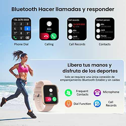 Smartwatch, Wireless smartwatch reloj inteligente Marca BVILY (3)