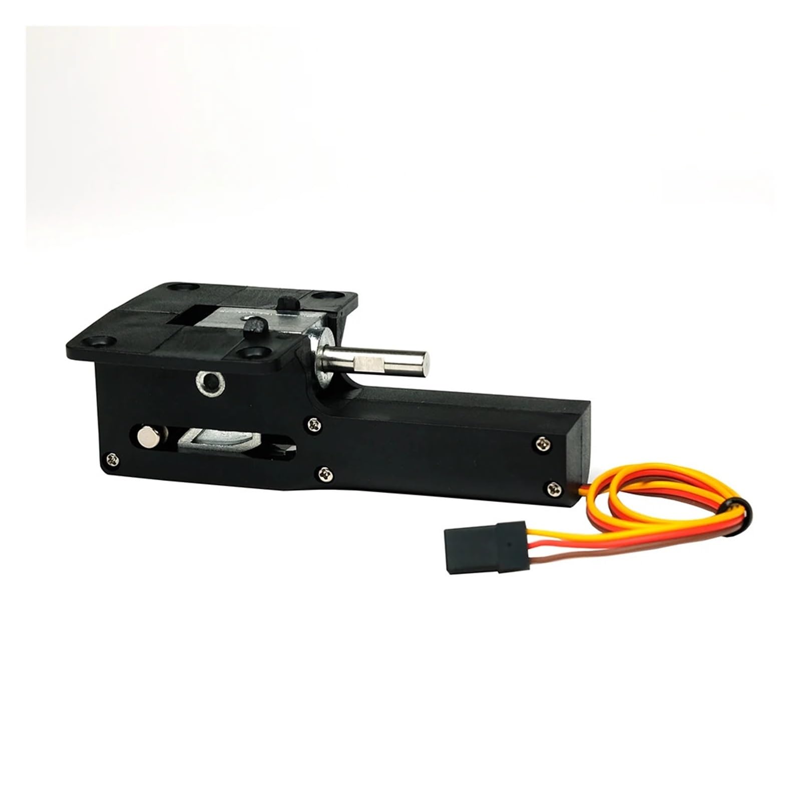 Tren de aterrizaje grande retráctil eléctrico sin servo principal/nariz de avión RC de 8kg for avión de 120CC modelo de ala fija Jet 7,4 V 20,6 kg(Main with Shaft)