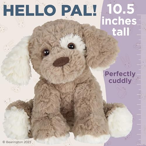 Bearington Beige and Brown Dog 10.5 Inch Stuffed Dog – Puppy Stuffed Animal – Plush Dog Bearington Beige and Brown Dog 10.5 Inch Stuffed Dog – Puppy Stuffed Animal – Plush Dog