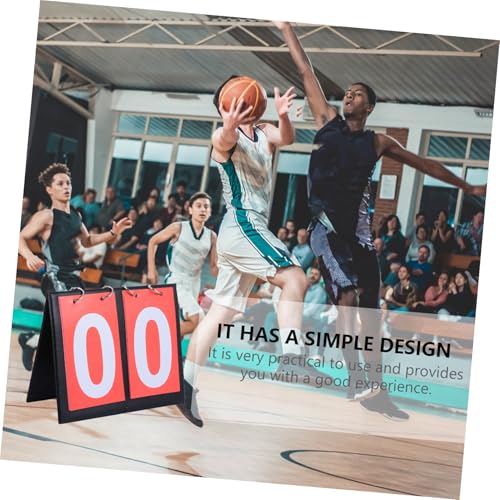 Marcador portátil para baloncesto con números giratorios miniatura 5