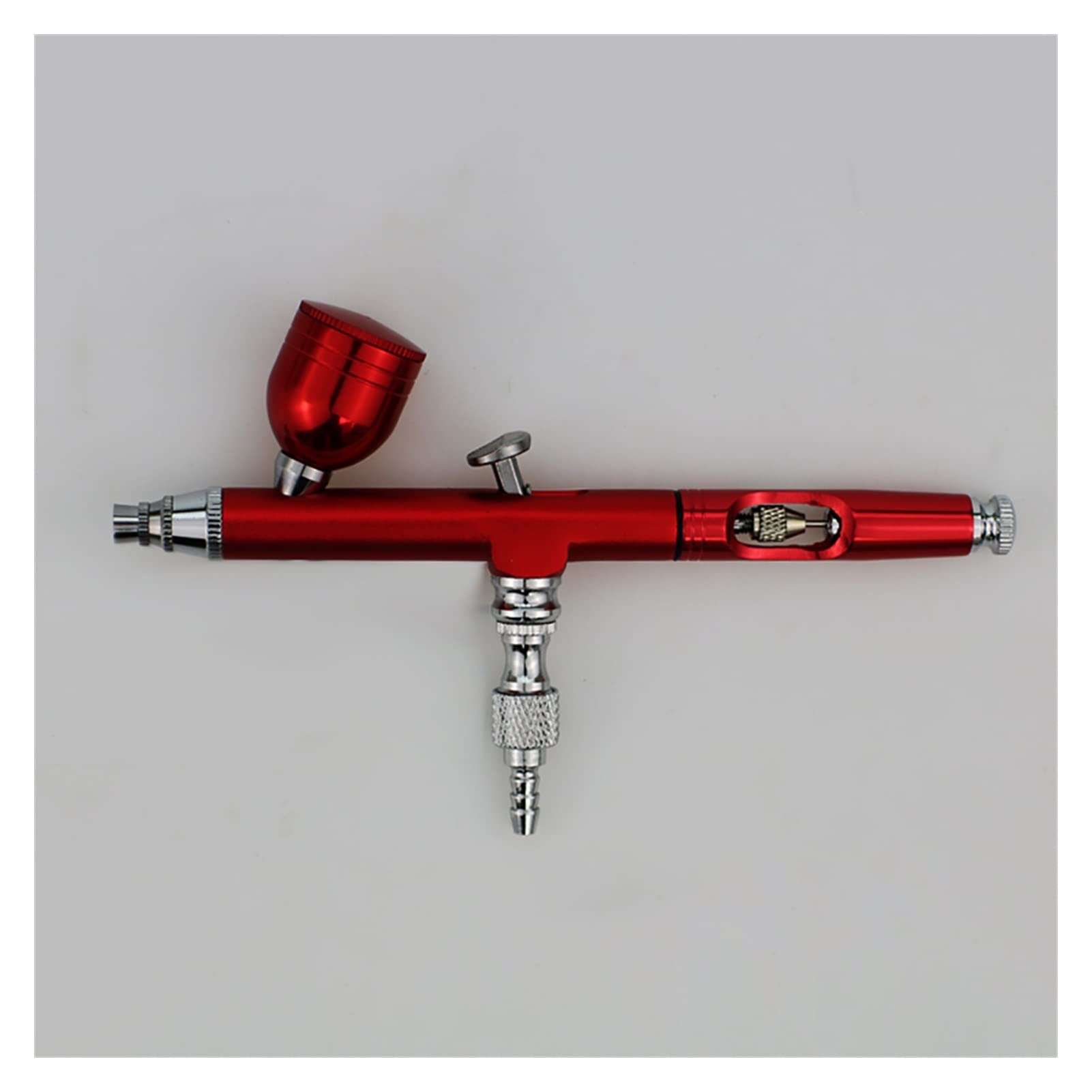Doppia Azione Singola Alimentazione aerografo Pistola Penna Vernice Spray Kit Strumento Pneumatico per Modello Artigianale Tatuaggio Trucco Nail Art Torta Auto Fai da Te per Auto Riparazione Auto st