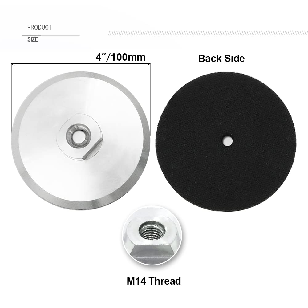 Aluminium Schleifpad 12,7cm - Backing Pad Für Schleifmaschine M14