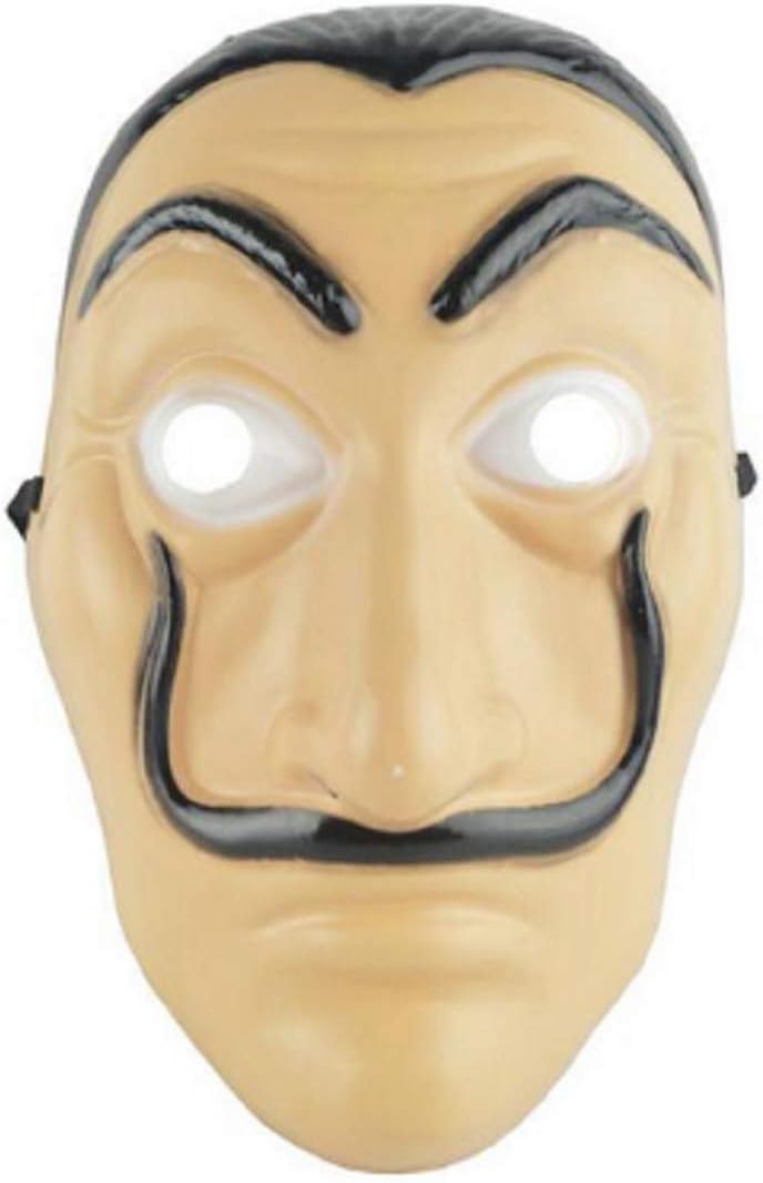 JarilnMo Unisex Inspired dali Costume for la casa de Papel Money Heist red Jumpsuit Plus Zipper and a Full mask