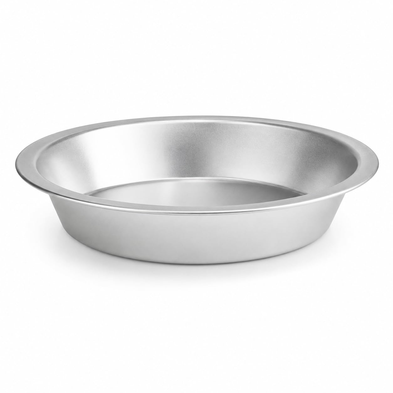 16 Gauge Aluminum Deep Dish Pie Pan by Glownary – 9.125" x 1.75", 1.25 liters, Aluminum, Silver, Model 176dpppan9