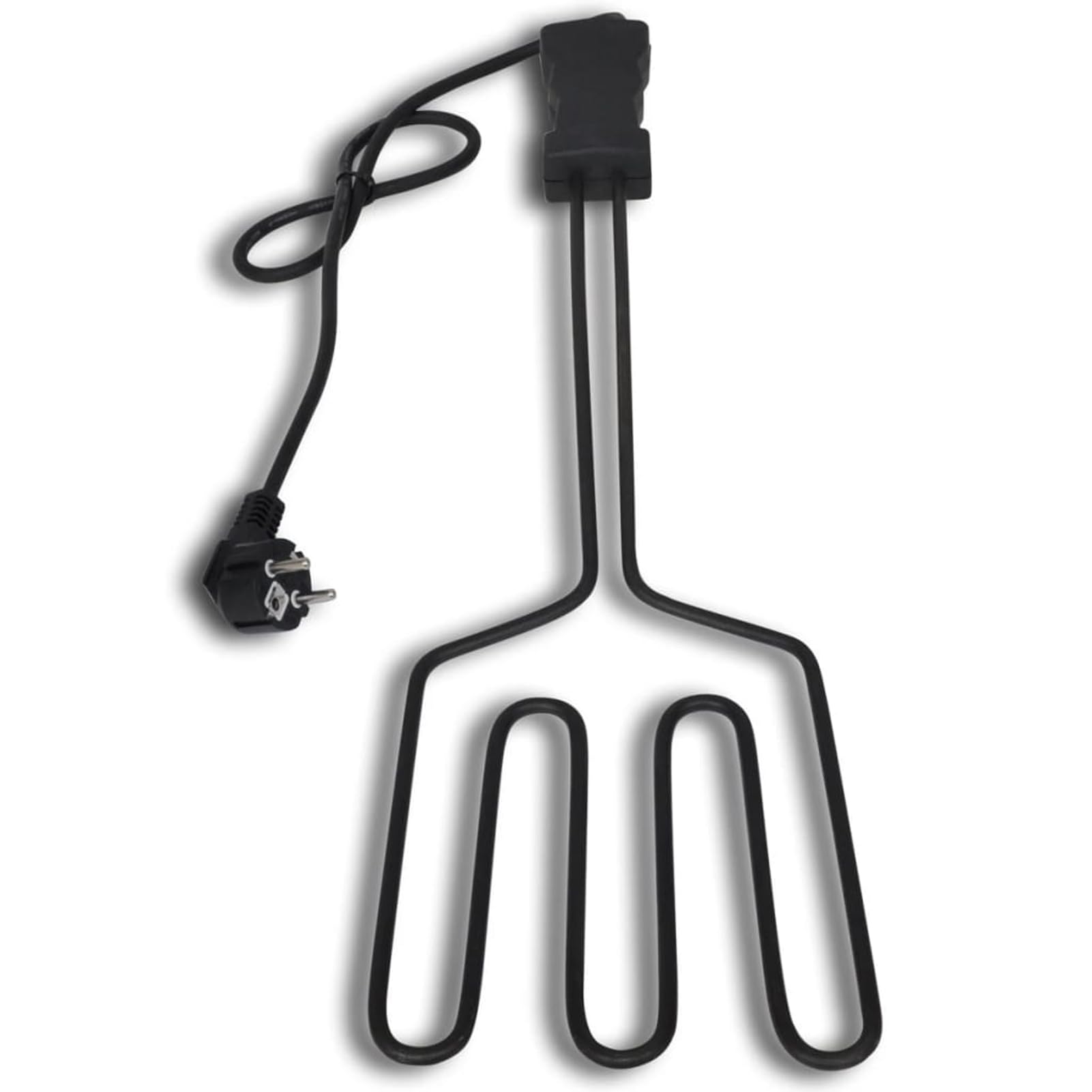 Gecheer Encendedor Eléctrico Barbacoa 1500W, INOX, Control de Encendido, para Carbón y Gas, Negro Modelo YHSLRZJ-41179ES