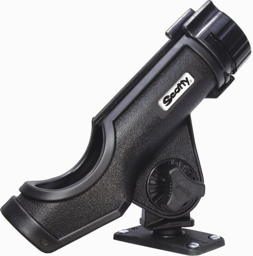 SUPPORTO TITOLARE CANNA da pesca telaio torre doppia permanente buona qualità EUR 39,98