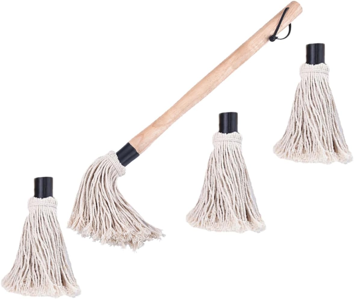 BESPORTBLE 2sets Sauce Basting Brush Handle Replaceable Brush for Bbq Grilling Baking Yarn and Materials Easy to Clean Convenient for Kitchen Use