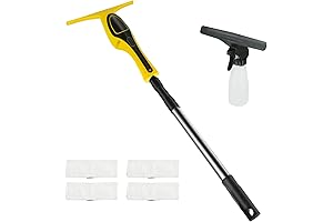 Mellif 36in-61in Window Cleaner Vacuum Cordless Electric Glass Cleaning Tools