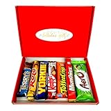Celebrate Every Moment | Letterbox Friendly Chocolate Gift Box | 7 Full Sized Bars | Letterbox Gifts | Sweet Hamper | Happy Birthday Chocolate |