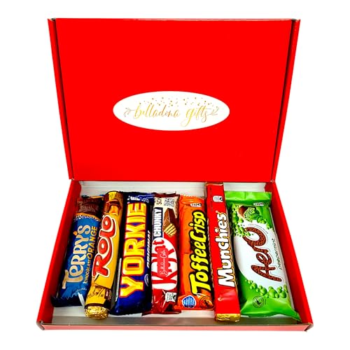 Celebrate Every Moment | Letterbox Friendly Chocolate Gift Box | 7 Full Sized Bars | Letterbox Gifts | Sweet Hamper | Happy Birthday Chocolate |