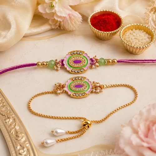 Image of Dreamica Rakhi For Brother, Designer Rakhi Set for Brother