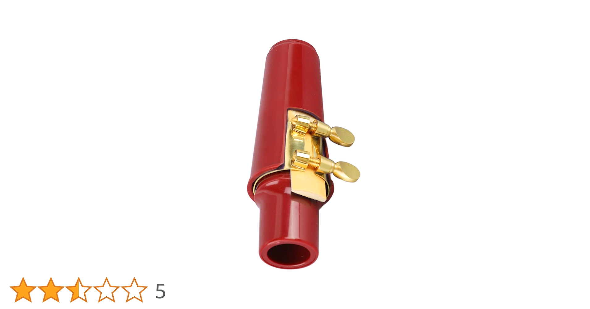 Amazon | アルトサックスマウスピースキット メタルリガチャー 2.5