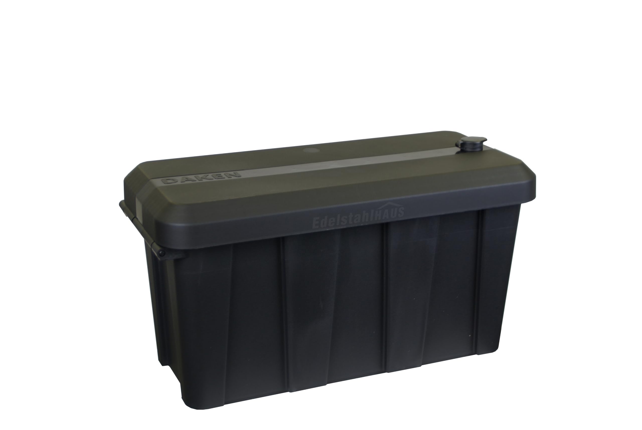 Daken Blackit Lite Deichselbox B24-1 + MON3002 Werkzeugkasten Anhängerbox | Gurtkiste, Staukiste, Montagesatz MON3002, Edelstahlhaus GmbH