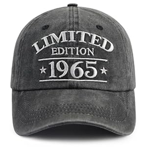 XacaYuerp Limited Edition 1960 1961 1962 1963 1964 1965 1966 1967 1967 1969 Hat, Funny Embroidered Baseball Cap for Women Men