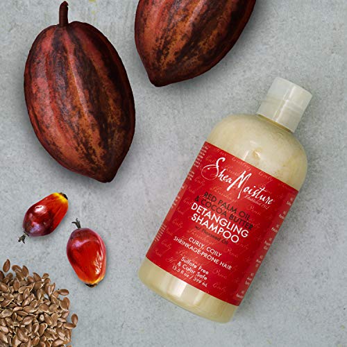 Shea Moisture Shampoo & Conditioner With Red Palm Oil & Cocoa Butter – Detangling Shampoo, Shea Moisture Leave In Conditioner Or Rinse Out, Shampoo And Conditioner Sets With Shea Butter, 13 Oz Ea  #TOP6