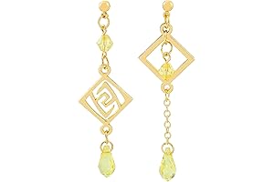 Genshin Impact Anime Jewelry Qiqi Earrings Kaeya Alberich Tartaglia Ear Clips Hook...