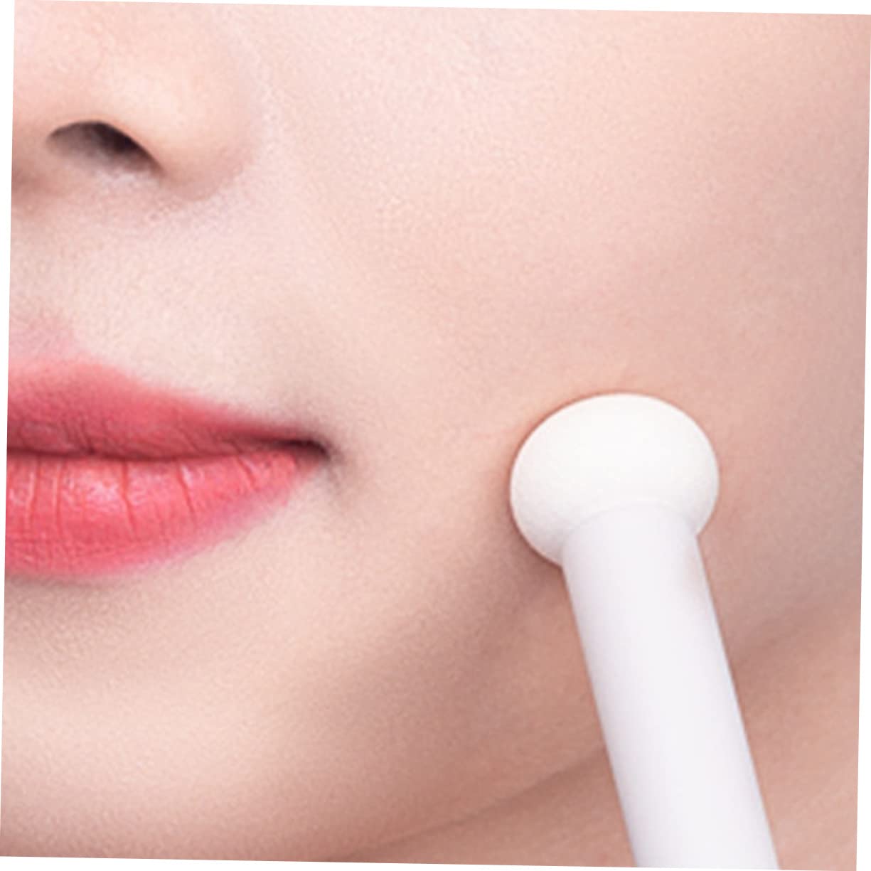 FOMIYES 4 Set Di Spugna Per Il Trucco Con Manico Per Fondotinta Crema Per Gli Occhi 4 Pezzi*4
