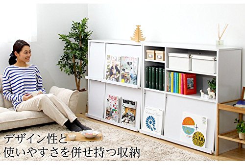 Amazon｜2タイプのセットでマルチな収納 ディスプレイラック 【2個