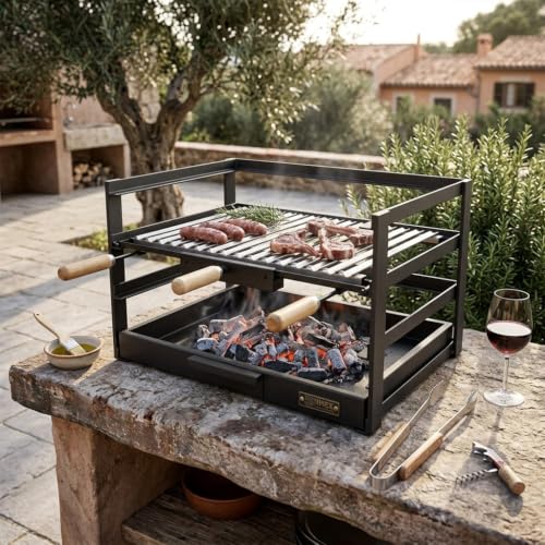 Miniatura 5 de Imex El Zorro Cajón Barbacoa Con Parrilla, Negro, 72x41x35 Cm, 71479.0