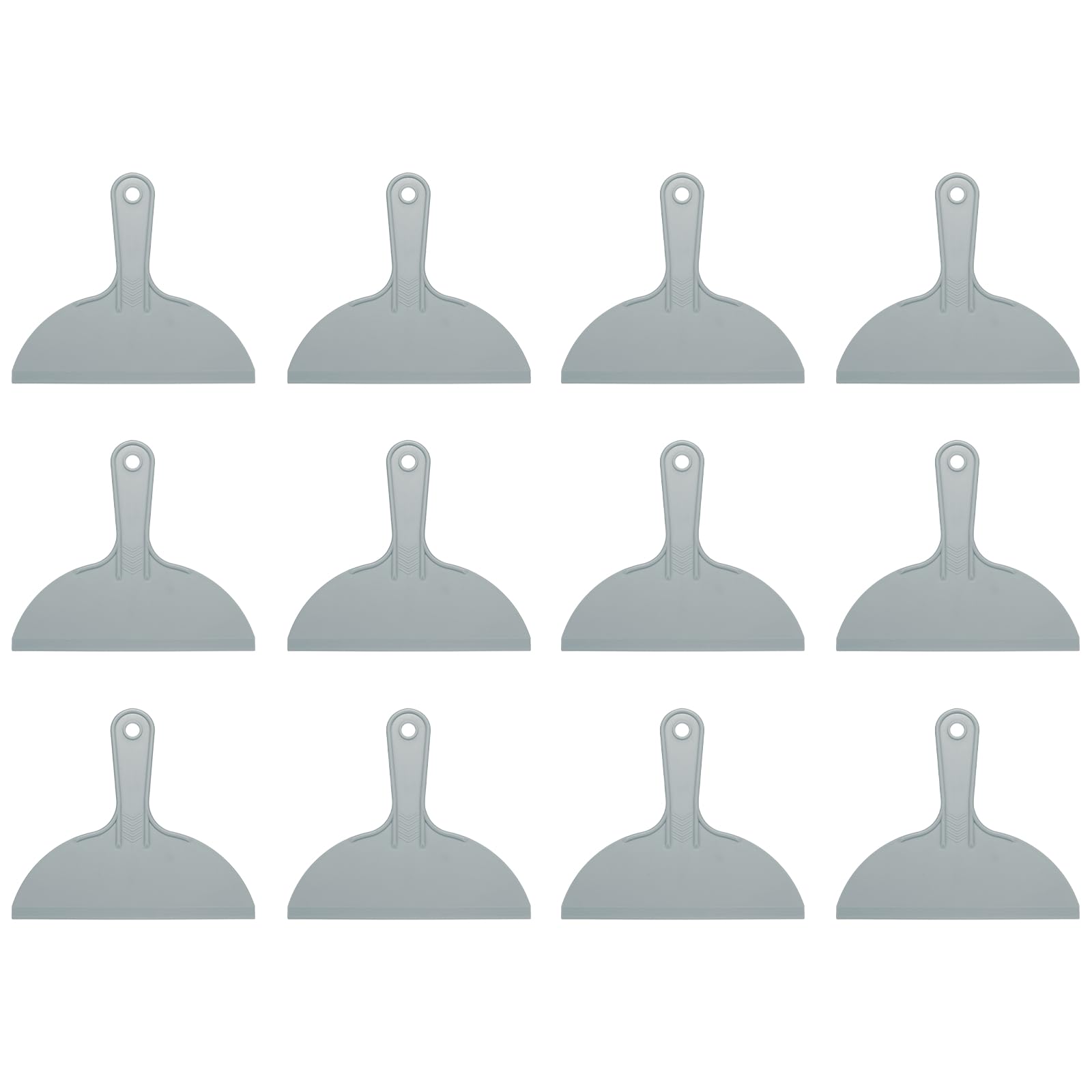 Grattoir à mastic résoud le nettoyage des outils de peinture lot de 12 spatules 20cm