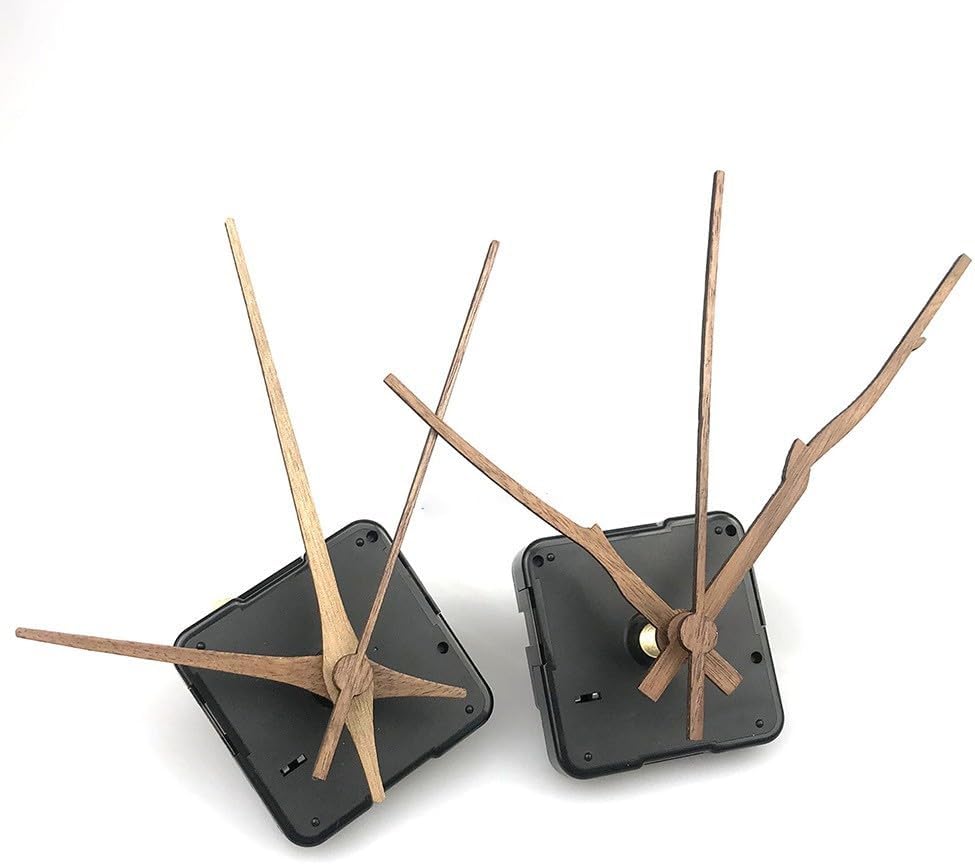 Quartz Clock Movement Replacement Kit DIY Wall Clocks – 56mm & Mechanism with 22mm Shaft, Silent Operation, Compatible with Craft, Frameless & Quartz Clocks(C)