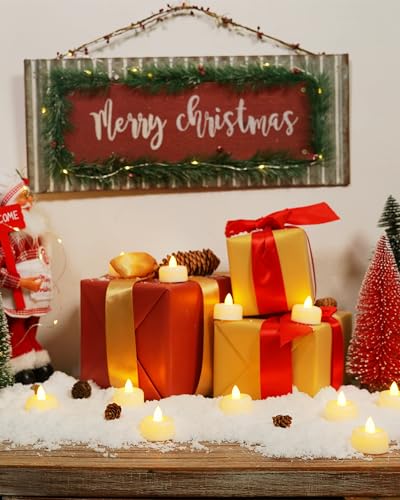 Raycare RCLAGBAINB 12/24/50/100/150Pack Battery Operated Tea Lights Candles thumb #6