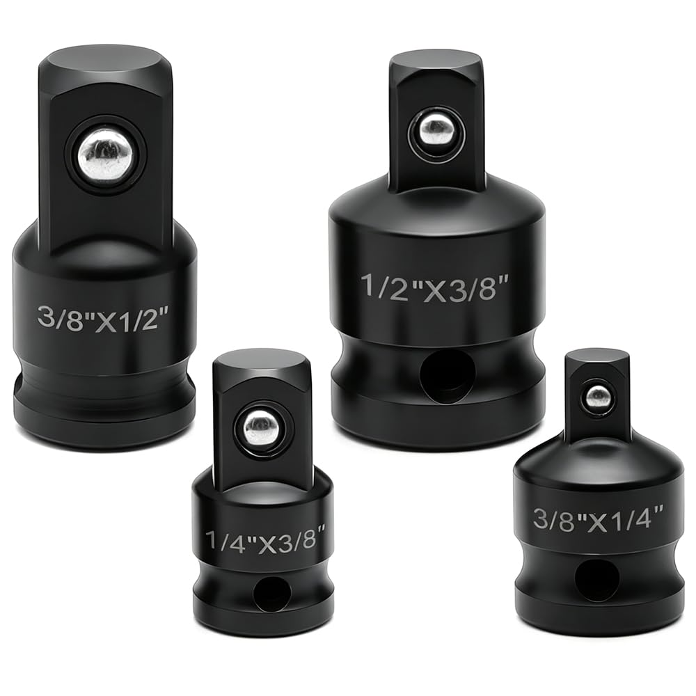 Kit D'adaptateur de Manchon D'impact et de Réducteur, Kit D'extension de 12 Pièces L'adaptateur de Manchon de Forage Transforme La Perceuse de Puissance en un Entraînement D'écrou à Grande Vitesse