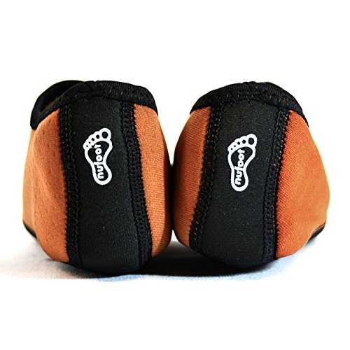 Image of Nufoot Women's Mary Janes Best Foldable & Flexible Flats, Travel & Exercise, Dance, Yoga Socks, Indoor Shoes, Slippers